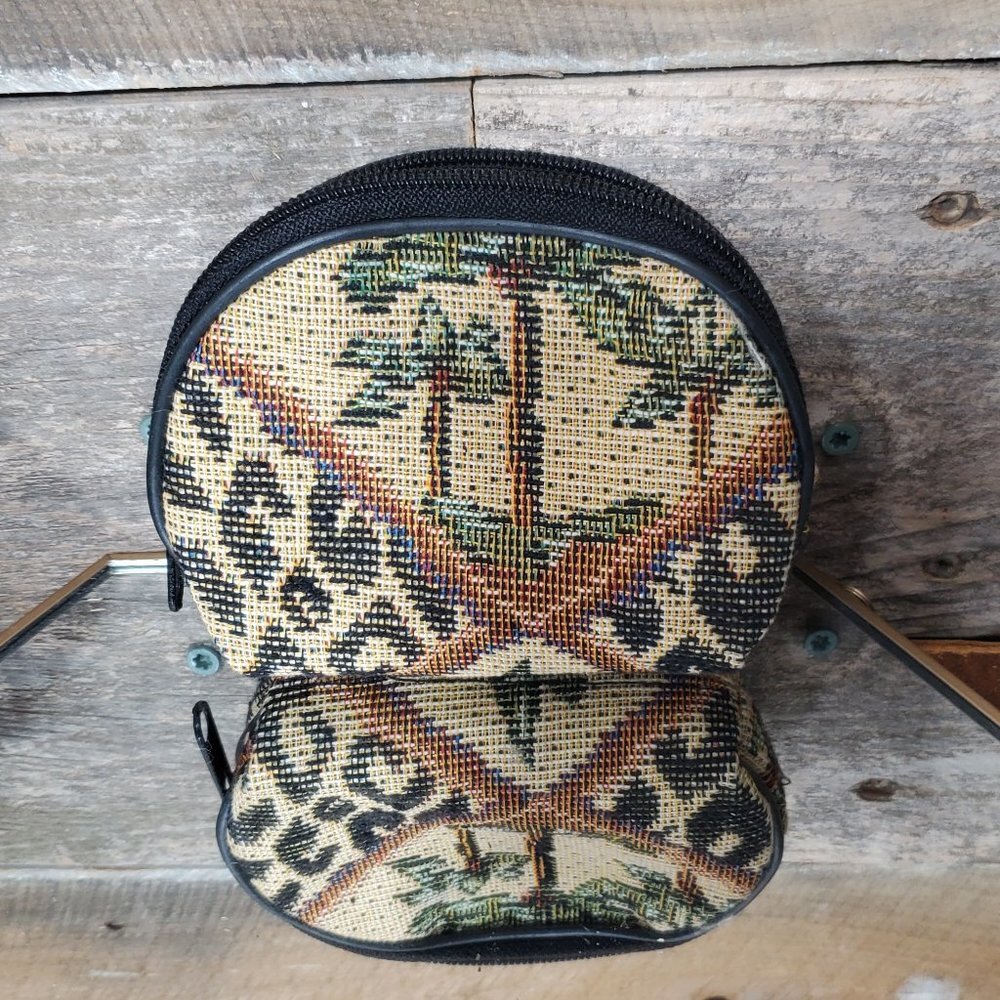 Tapestry Coin - Money Purse Southwest Design - Zippered - Lined